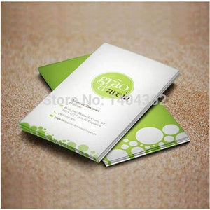 Planet Gates High-grade 200pcs/lot Paper business card 300gsm paper cards with Custom logo printing Free Shipping NO.1014