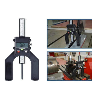 High-precision Digital Depth Gauge Hole Depth Caliper Measurement For DIY woodworking Tool 0-80mm D27