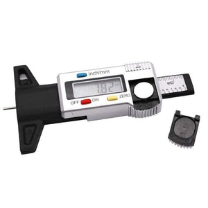 High-Precision Digital Tread Depth Gauge Tire Pressure Wear Detection Meter Measurer For Cars Trucks Tools Electronic Caliper