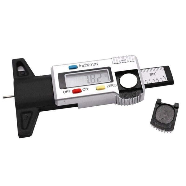 High-Precision Digital Tread Depth Gauge Tire Pressure Wear Detection Meter Measurer For Cars Trucks Tools Electronic Caliper