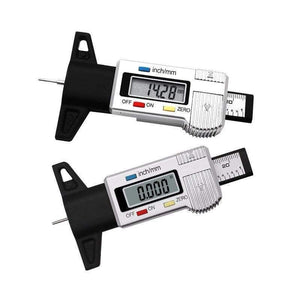 High-Precision Digital Tread Depth Gauge Tire Pressure Wear Detection Meter Measurer For Cars Trucks Tools Electronic Caliper