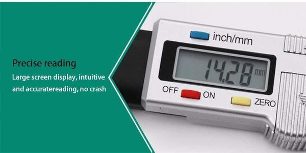 High-Precision Digital Tread Depth Gauge Tire Pressure Wear Detection Meter Measurer For Cars Trucks Tools Electronic Caliper