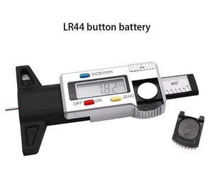 High-Precision Digital Tread Depth Gauge Tire Pressure Wear Detection Meter Measurer For Cars Trucks Tools Electronic Caliper