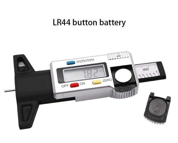 High-Precision Digital Tread Depth Gauge Tire Pressure Wear Detection Meter Measurer For Cars Trucks Tools Electronic Caliper