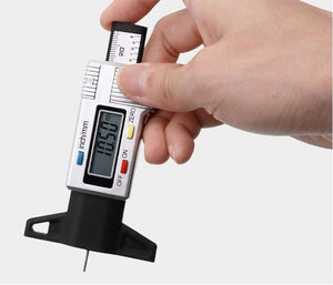 High-Precision Digital Tread Depth Gauge Tire Pressure Wear Detection Meter Measurer For Cars Trucks Tools Electronic Caliper
