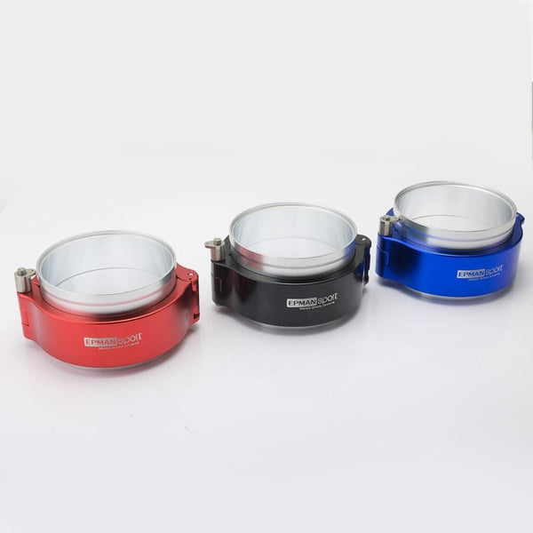 Planet Gates High Press Aluminium Release Clamps V Band HD Clamp for 3" OD Throttle Body Intercooler Pipe Turbo System EPSS76KB