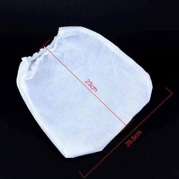 Planet Gates High Quality 10Pcs/Set Non-woven Replacement Bags For Nail Art Dust Suction Collector Elastic Cord Nails Arts Salon Tools