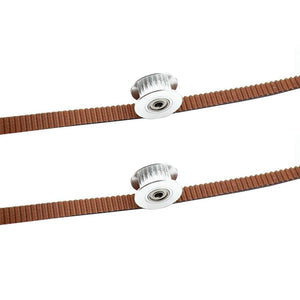 Planet Gates High quality 3D printer GATES-LL-2GT gear synchronous belt GT2 Width 6MM timing belt wear resistant for BLV mgn Cube ender3 belt