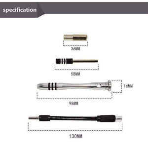 Planet Gates High Quality 54 Bit Driver Kit 57 In 1 Precision torx Screwdriver Set Repair Tool Hand Tools for Phone 4s/5s iPad Pc