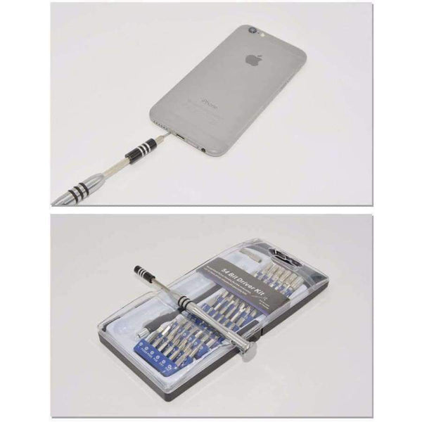Planet Gates High Quality 54 Bit Driver Kit 57 In 1 Precision torx Screwdriver Set Repair Tool Hand Tools for Phone 4s/5s iPad Pc