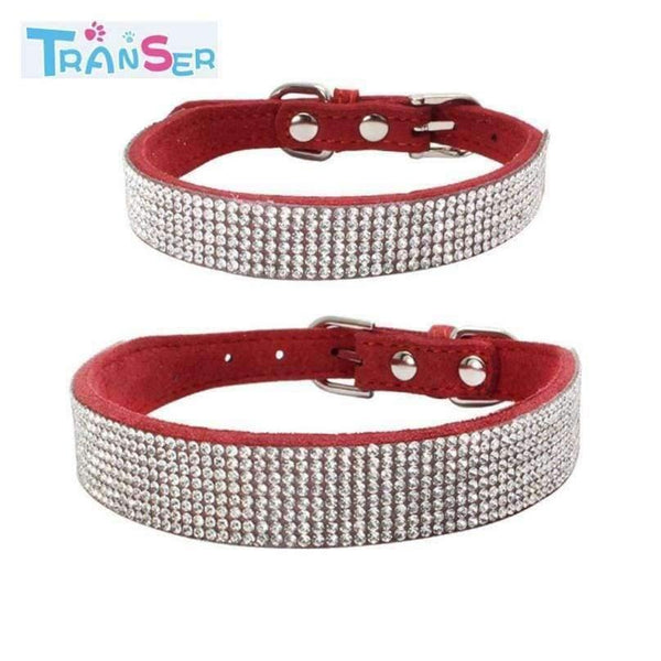 Planet Gates High quality Bling Dog Collar Sparkly Rhinestone Studded Small Medium Dog Adjustable Collar Pet Product 11Jan12