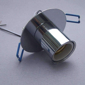 Planet Gates High quality chrome plating Ceramic lamp base E27 concealed installation Ceiling lighting lampholder Lighting Accessories 5pcs