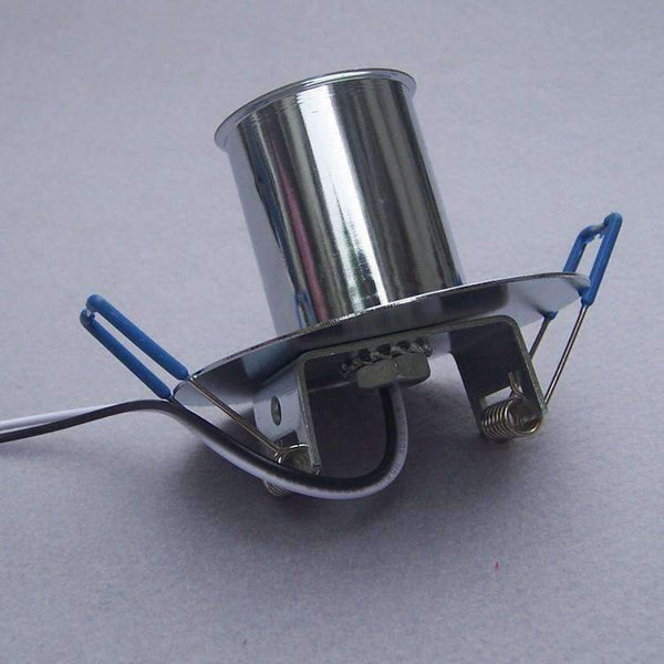 Planet Gates High quality chrome plating Ceramic lamp base E27 concealed installation Ceiling lighting lampholder Lighting Accessories 5pcs