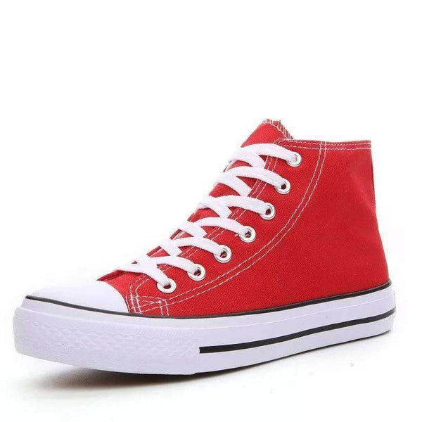 Planet Gates High Quality Classic Women Canvas Shoes 2018 new autumn High Top Flats Women Vulcanized Shoes Factory Outlet Female Casual Shoes