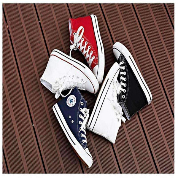 Planet Gates High Quality Classic Women Canvas Shoes 2018 new autumn High Top Flats Women Vulcanized Shoes Factory Outlet Female Casual Shoes