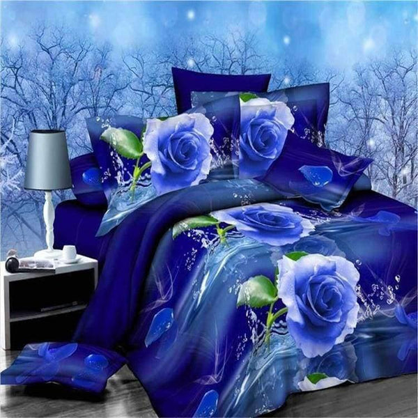 Planet Gates High quality luxury 3d Tiger wolf bedding set western style Home textiles bed linen quilt cover pillowcase bedspread