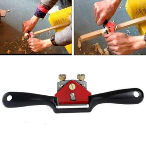 Planet Gates High Quality Metal Blade Spoke Shave Plane Adjustable Wood Craft Spoke Shave Plane For Woodworking Hand Tools