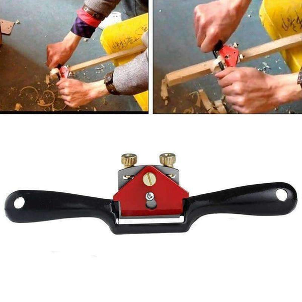 Planet Gates High Quality Metal Blade Spoke Shave Plane Adjustable Wood Craft Spoke Shave Plane For Woodworking Hand Tools