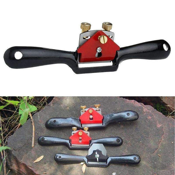Planet Gates High Quality Metal Blade Spoke Shave Plane Adjustable Wood Craft Spoke Shave Plane For Woodworking Hand Tools