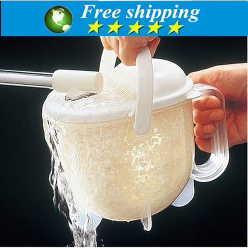 High quality multi-functional plastic wash rice is rice washing convection quick hands-free device,kitchen supplies.