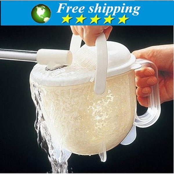 High quality multi-functional plastic wash rice is rice washing convection quick hands-free device,kitchen supplies.