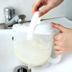 High quality multi-functional plastic wash rice is rice washing convection quick hands-free device,kitchen supplies.