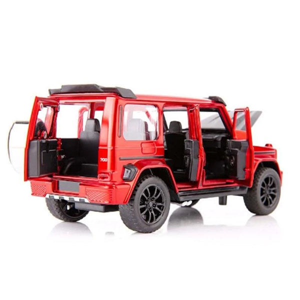 Planet Gates High Simulation 1:32 New G700 G65 SUV Diecast Metal Toy Car Model Vehicle Sound Light Pull Back Car Kids Toys Gifts Collection