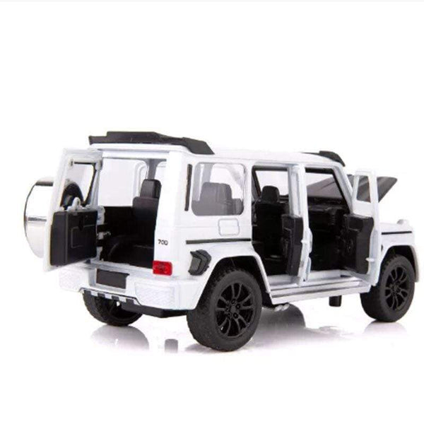 Planet Gates High Simulation 1:32 New G700 G65 SUV Diecast Metal Toy Car Model Vehicle Sound Light Pull Back Car Kids Toys Gifts Collection