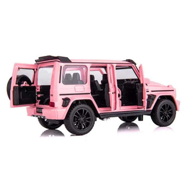 Planet Gates High Simulation 1:32 New G700 G65 SUV Diecast Metal Toy Car Model Vehicle Sound Light Pull Back Car Kids Toys Gifts Collection