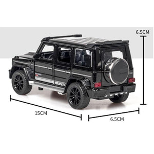 Planet Gates High Simulation 1:32 New G700 G65 SUV Diecast Metal Toy Car Model Vehicle Sound Light Pull Back Car Kids Toys Gifts Collection