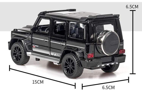 Planet Gates High Simulation 1:32 New G700 G65 SUV Diecast Metal Toy Car Model Vehicle Sound Light Pull Back Car Kids Toys Gifts Collection