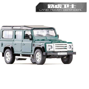 Planet Gates High Simulation 1:36 RMZ City Land Defender SUV Alloy Diecast Models Car Toys Pull Back Cars Off-road Vehicle For Kids Toy Gifts