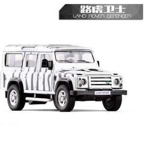 Planet Gates High Simulation 1:36 RMZ City Land Defender SUV Alloy Diecast Models Car Toys Pull Back Cars Off-road Vehicle For Kids Toy Gifts