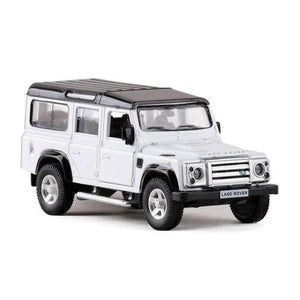 Planet Gates High Simulation 1:36 RMZ City Land Defender SUV Alloy Diecast Models Car Toys Pull Back Cars Off-road Vehicle For Kids Toy Gifts