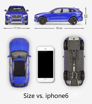 Planet Gates High Simulation WELLY Diecast Model Car 1:24 Scale Car Toy JAGUAR F-Pace SUV Metal Alloy Toy Car For Children Gift Collection