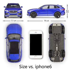 Planet Gates High Simulation WELLY Diecast Model Car 1:24 Scale Car Toy JAGUAR F-Pace SUV Metal Alloy Toy Car For Children Gift Collection