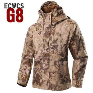 Planet Gates Highlander / S Windbreaker Hoody Softshell Outdoor Warm hunting Jacket Mandrake Extended Cold Weather Outerwear Kypteck