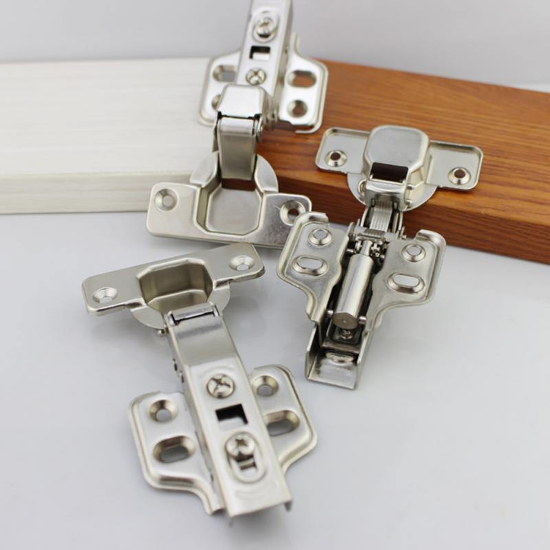 Hinge Stainless Steel Door Hydraulic Hinges Damper Buffer Soft Close F