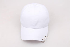 Planet Gates Hip Hop Women's Baseball Cap With Ring Circle Snapback Hats For Men Women Unisex Dad Hat Adjustable Kpop Korean Style Gorra