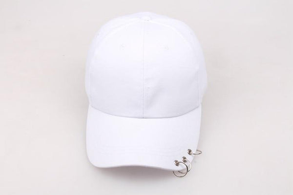 Planet Gates Hip Hop Women's Baseball Cap With Ring Circle Snapback Hats For Men Women Unisex Dad Hat Adjustable Kpop Korean Style Gorra