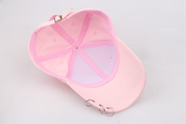 Planet Gates Hip Hop Women's Baseball Cap With Ring Circle Snapback Hats For Men Women Unisex Dad Hat Adjustable Kpop Korean Style Gorra