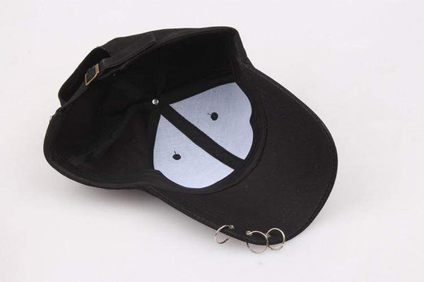 Planet Gates Hip Hop Women's Baseball Cap With Ring Circle Snapback Hats For Men Women Unisex Dad Hat Adjustable Kpop Korean Style Gorra