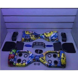 Planet Gates hiphop Graffiti Hiphop Replaceable Hoverboard outer shell for 6.5 inch self balance electric scooter skateboard case