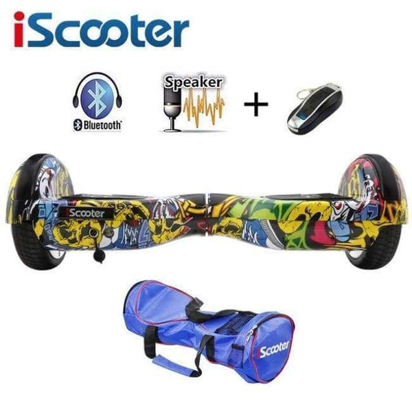 Planet Gates hiphop n BT n bag / China IScooter 6.5inch Hoverboards self balancing scooter electric skateboard overboard mini skywalker standing up hoverboards