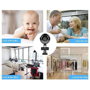 Planet Gates Hiseeu mini fisheys IP Camera 720P day Night Vision 360 cctv camera panorama video Surveillance Home Security wi-fi baby monitor