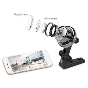 Planet Gates Hiseeu mini fisheys IP Camera 720P day Night Vision 360 cctv camera panorama video Surveillance Home Security wi-fi baby monitor