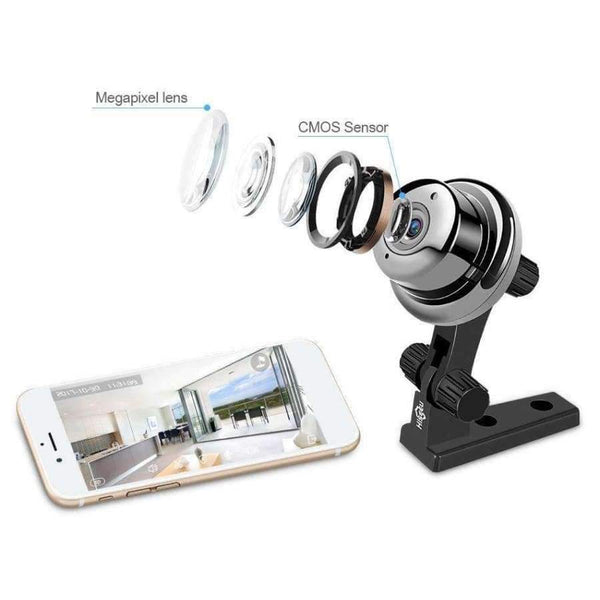 Planet Gates Hiseeu mini fisheys IP Camera 720P day Night Vision 360 cctv camera panorama video Surveillance Home Security wi-fi baby monitor