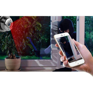 Hiseeu Mini Fisheys Ip Camera 720P Day Night Vision 360 Cctv Camera Panorama Video Surveillance Home Security Wi-Fi Baby Monitor