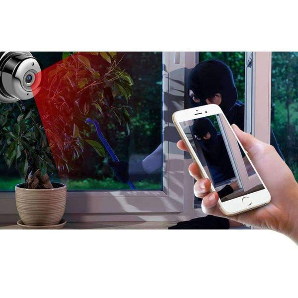 Hiseeu Mini Fisheys Ip Camera 720P Day Night Vision 360 Cctv Camera Panorama Video Surveillance Home Security Wi-Fi Baby Monitor