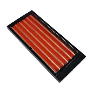 Planet Gates HJ 240MM Super Thin Copper Radiator For A4 Case,MINI Computer Water Cooling Kit Loop Build Heat Sink G1/4,Seller Recommend